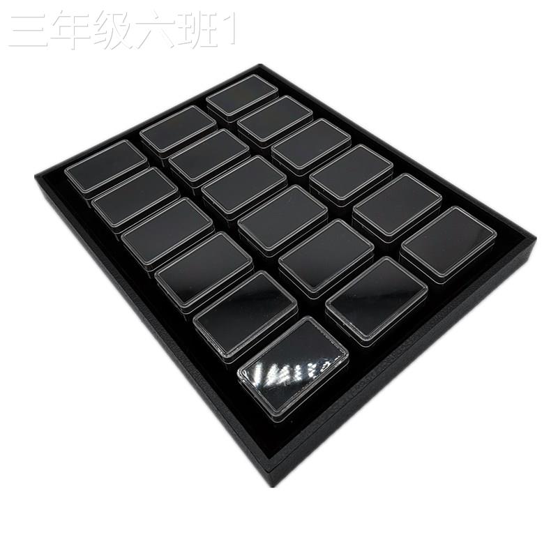 通用型家用托盘宝石吊坠手錬翡翠展示裸石盒展示彩色文戒面饰玩首图片