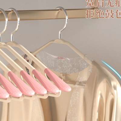 衣架家用挂衣无痕防滑宽肩晾衣架塑料衣撑架子挂钩衣服架简约衣挂