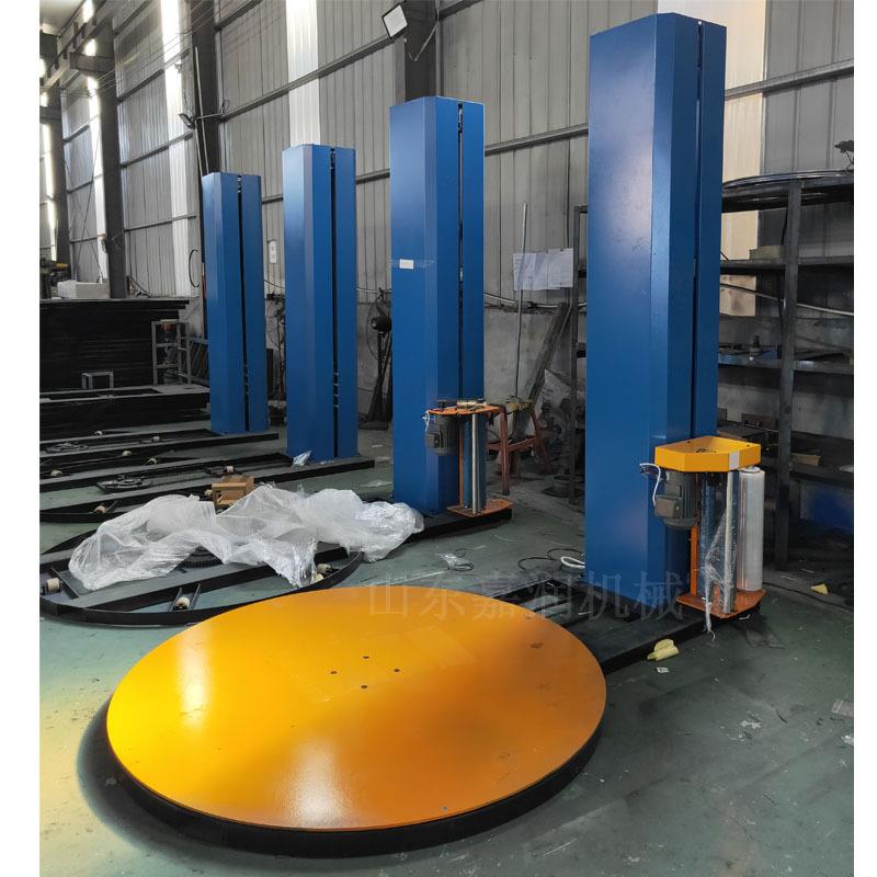 缠绕膜裹包机 转盘式纸箱打包机 托盘绕膜包装机