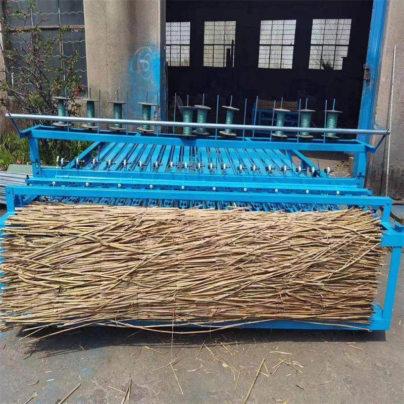 全自动草编机 稻草帘子编织机 1.5米蒲草电动草帘编织机