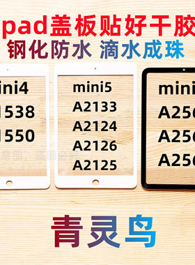 适用ipad盖板外屏迷你 mini4/5/6/7 A1538/1550/2133/2124/2126
