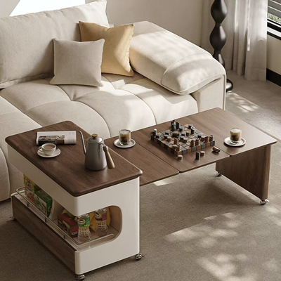 可移动茶几折叠伸缩小户型客厅家用边柜升降沙发边几茶几