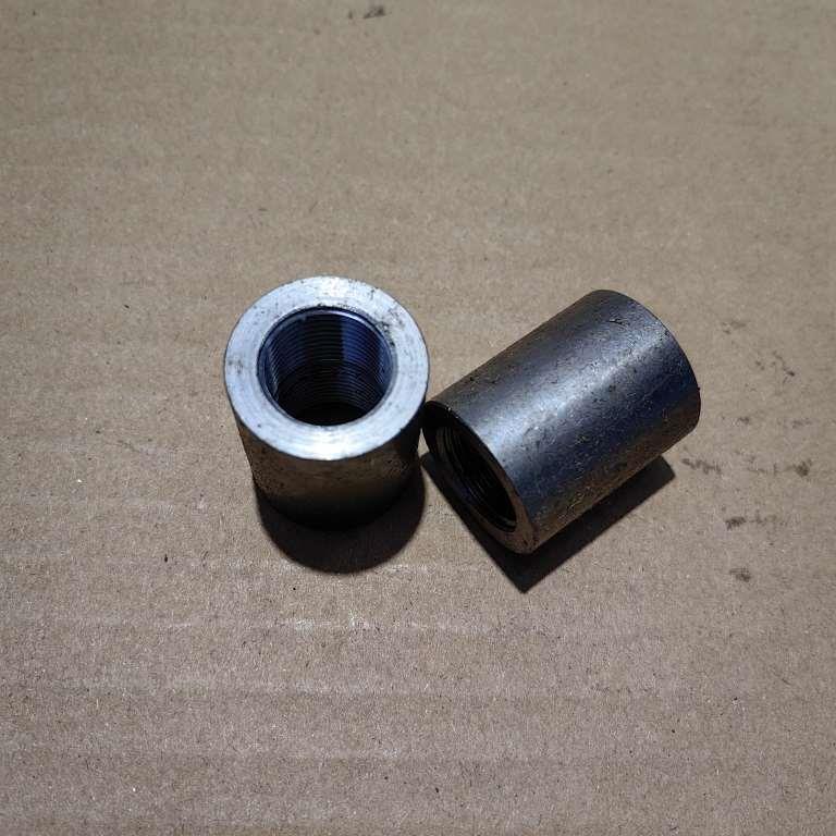 焊接双头丝G3/8（两端牙深15mm）英制直螺纹30MM长Q235材料0303