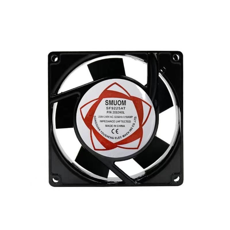 9025散热小风扇220v含油双滚珠工业机箱机柜SF9225AT静音轴流风机