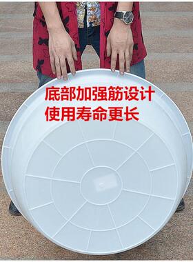 塑料大工专用白厂色食品盆红52553色圆圆形洗衣服盆洗澡盆养