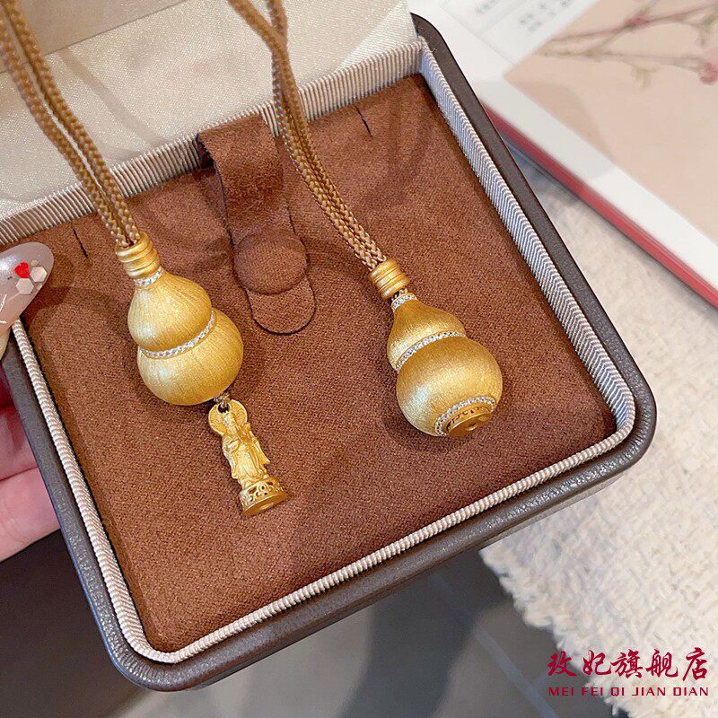 福禄葫芦纯银项链女简约百搭时尚