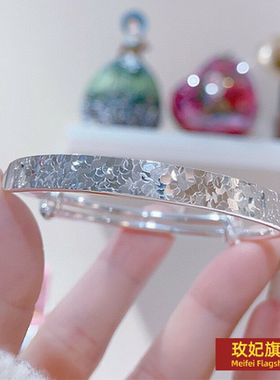 原创设计女银饰正生纯银纯银手镯