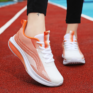 品牌运动鞋女2026新款春季网鞋女鞋透气网面超轻便软底舒适跑步鞋