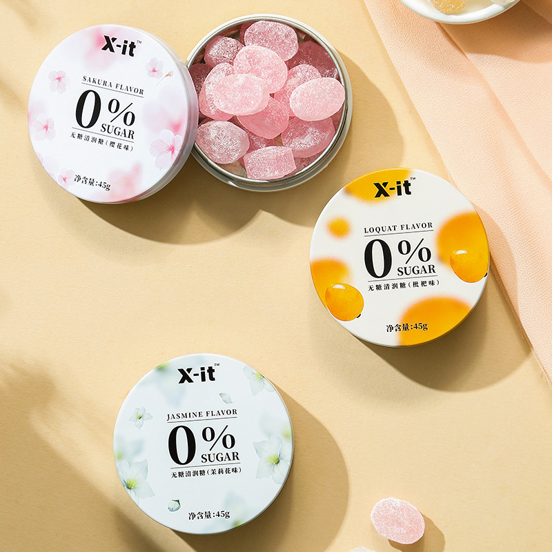 无糖清润水果味传统糖果