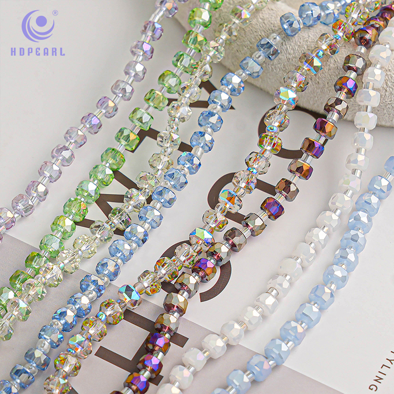 海蒂人鱼姬闪亮糖果系6MM车轮晶晶散珠DIY串珠手机链挂饰饰品配件