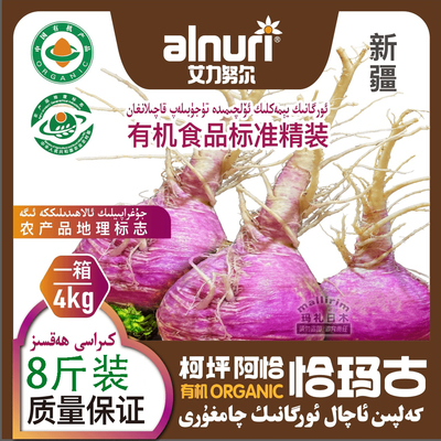 新疆柯坪县特色蔬菜 8斤 恰玛古 艾力努尔 恰玛古也叫蔓菁 QAMGUR