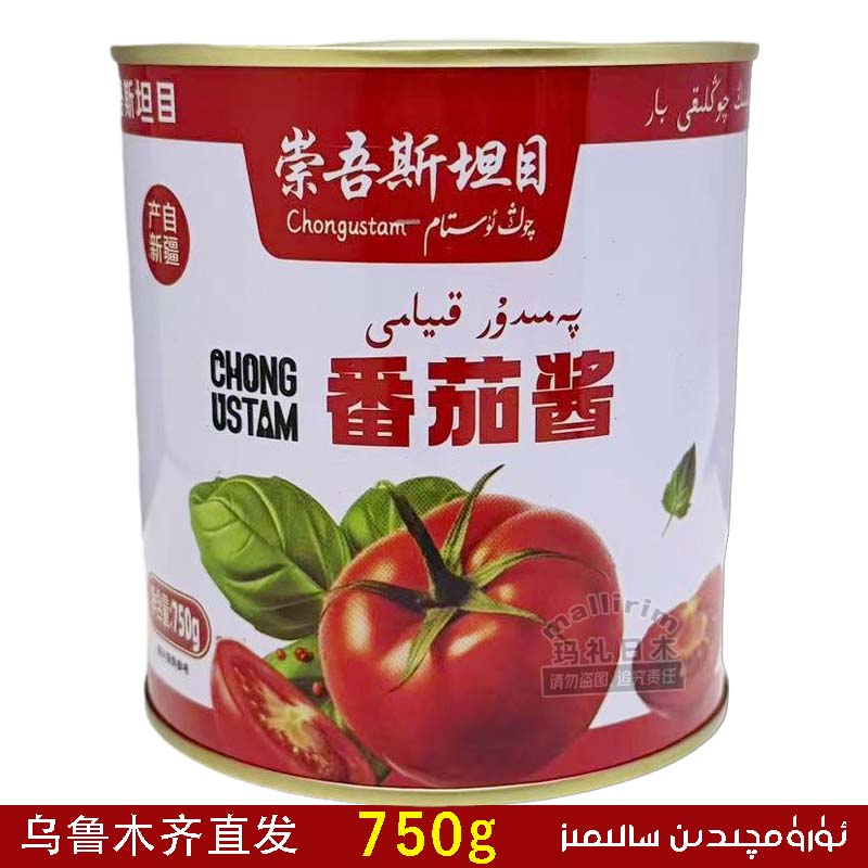 新疆优质精选番茄酱750g