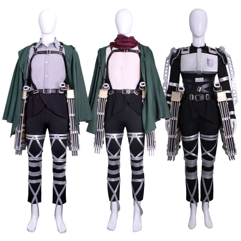 进击的巨人终季立体机动装置艾伦三笠战斗服武器道具cosplay服