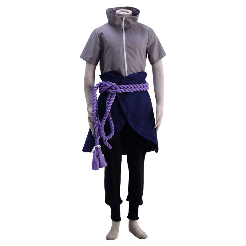 疾风传佐助cos服宁智波四代角色扮演cosplay动漫表演服装图片