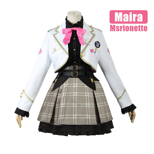 Vtuder虚拟偶像主播MariaMarionettecos服彩虹社cosplay服装女