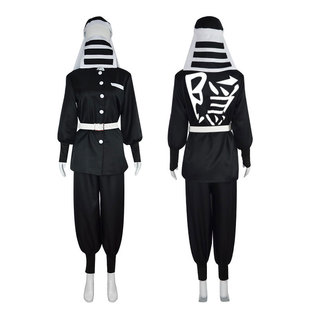 鬼灭之刃cos服锻刀村篇后勤小队隐后藤cosplay动漫服装万圣节服饰