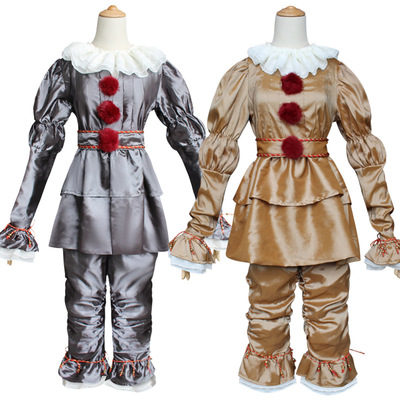 小丑回魂cos服佩尼怀斯cosplay万圣节服装Pennywise小丑回魂cos