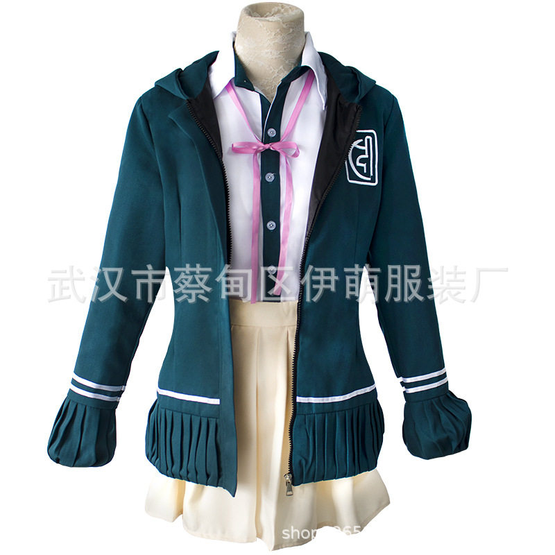 弹丸论破2七海千秋Cosplay服装女装轮舞外套日常制服全套C服