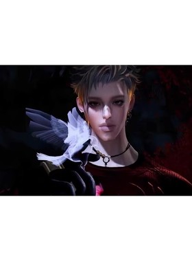 蠹虫Silverfish 自带体型 帅气高冷禁欲 逆水寒手游捏脸男通用