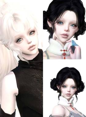 亚比 蠹虫Silverfish 逆水寒手游捏脸女通用