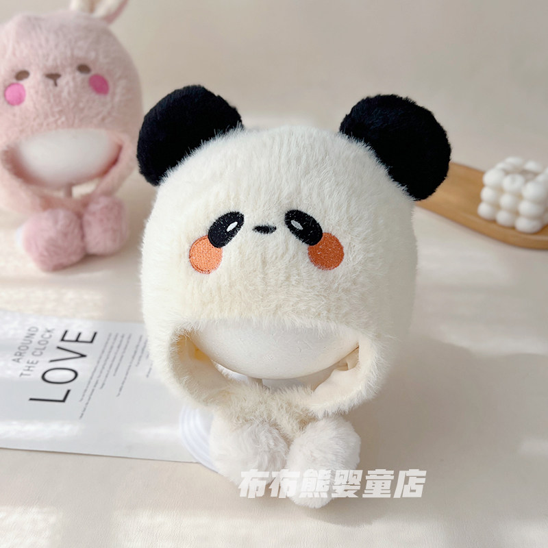 宝宝帽子冬季加厚保暖护耳帽