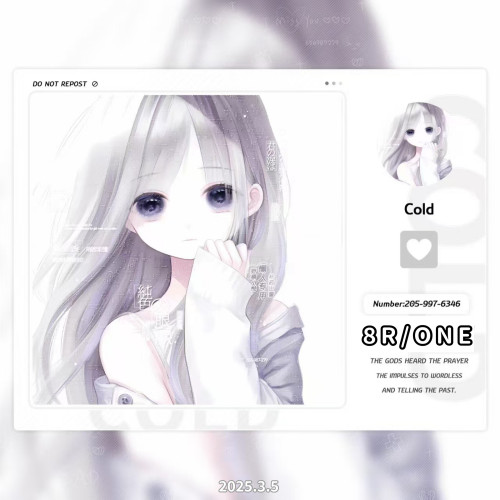小鱼干美化素材原创头像漫截女生头像可爱调色自截漫头动漫未流