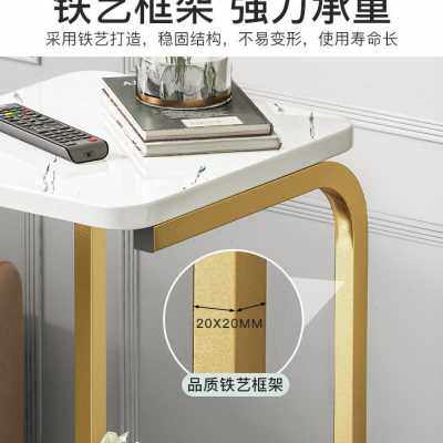 沙发边几可移动边柜迷你茶几家用客厅轻奢角几置物架铁艺边桌极窄