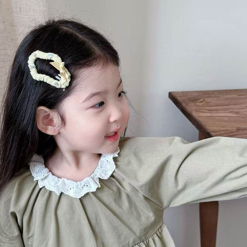 可爱镂空蝴蝶结云朵儿童BB夹发夹