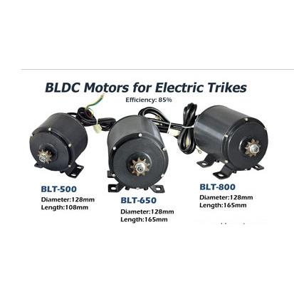 电动三轮车电机BLT-80048V800W锂电车电车性能轻量化