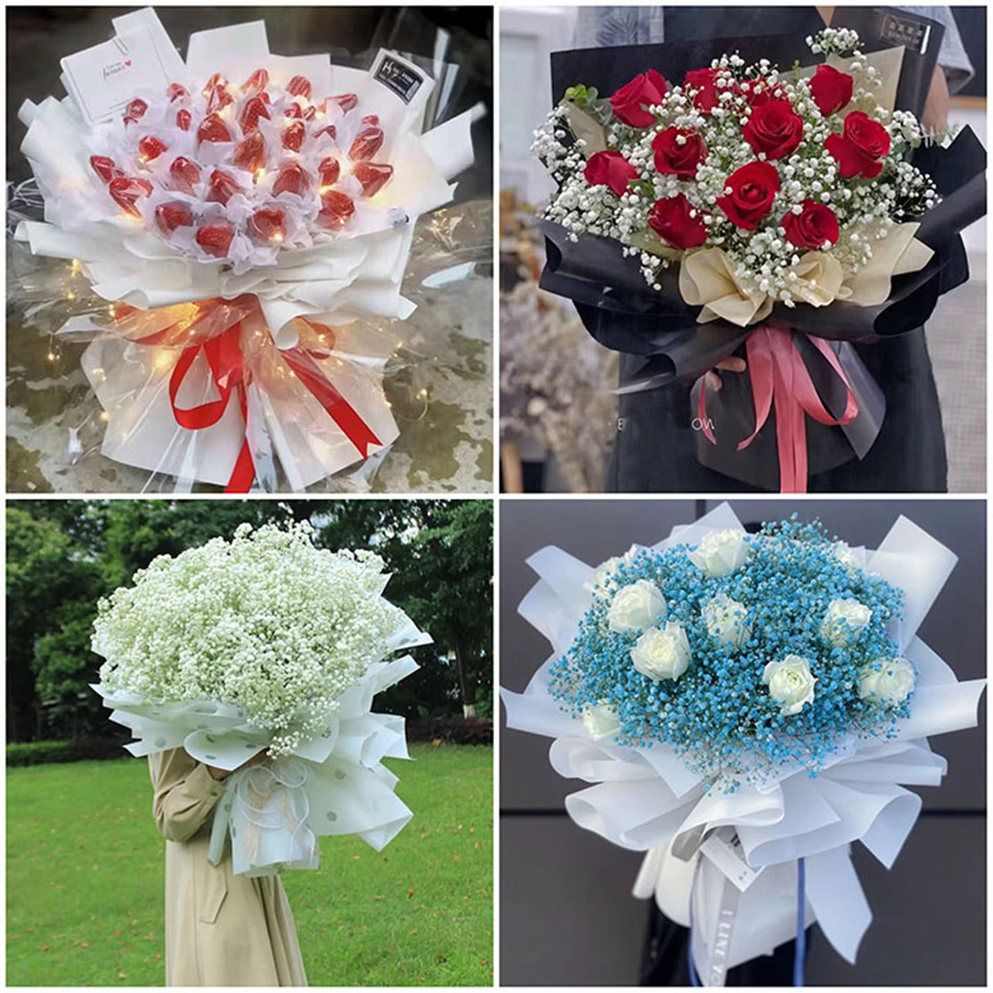 武汉市武昌区青山区洪山区同城配送女友礼物玫瑰花束生日鲜花速递