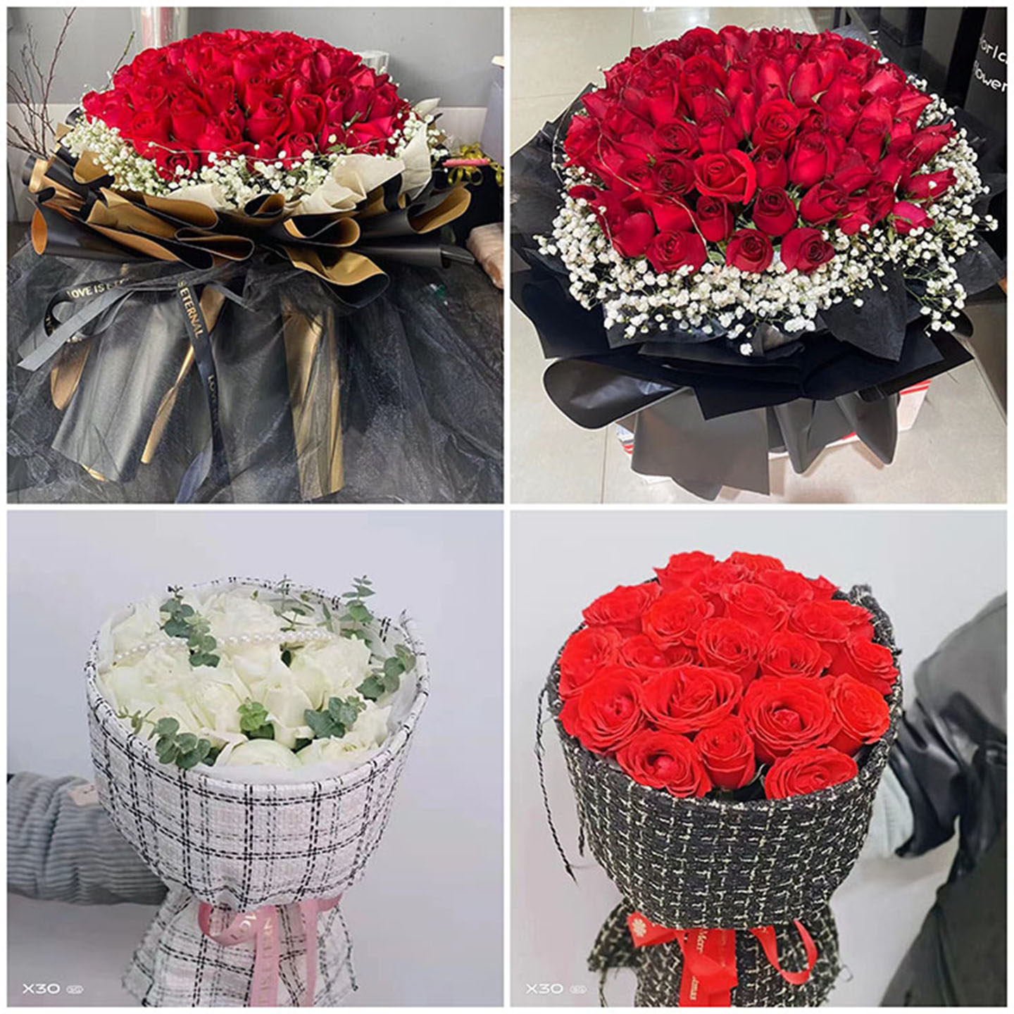 三门峡卢氏县义马市灵宝市同城配送女友礼物玫瑰花束生日鲜花速递