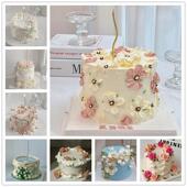 ins风覆古圆形裱花11 彷真蛋糕模型 橱窗 2025新款 摄影道具装 饰