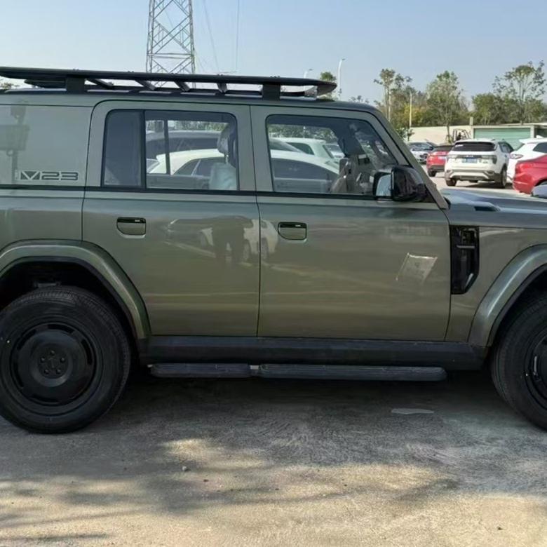适用于ICAR V23铝合金行李架爬梯平台前后杠侧边帐改装件专车专用