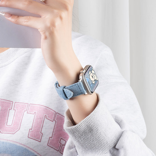 匠戴新款格纹皮质表带