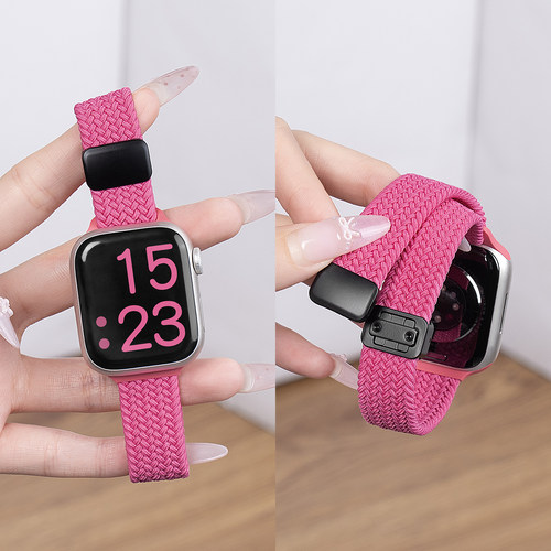 匠戴适用iWatch小蛮腰细款编织