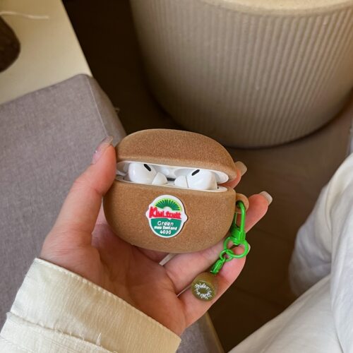 适用苹果耳机仿真猕猴桃保护套