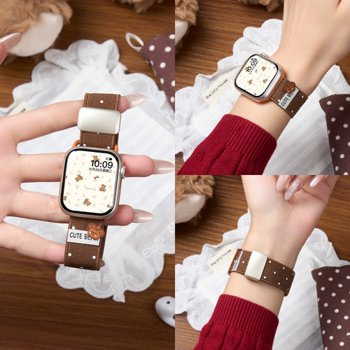 匠戴适用苹果iwatch表带S12