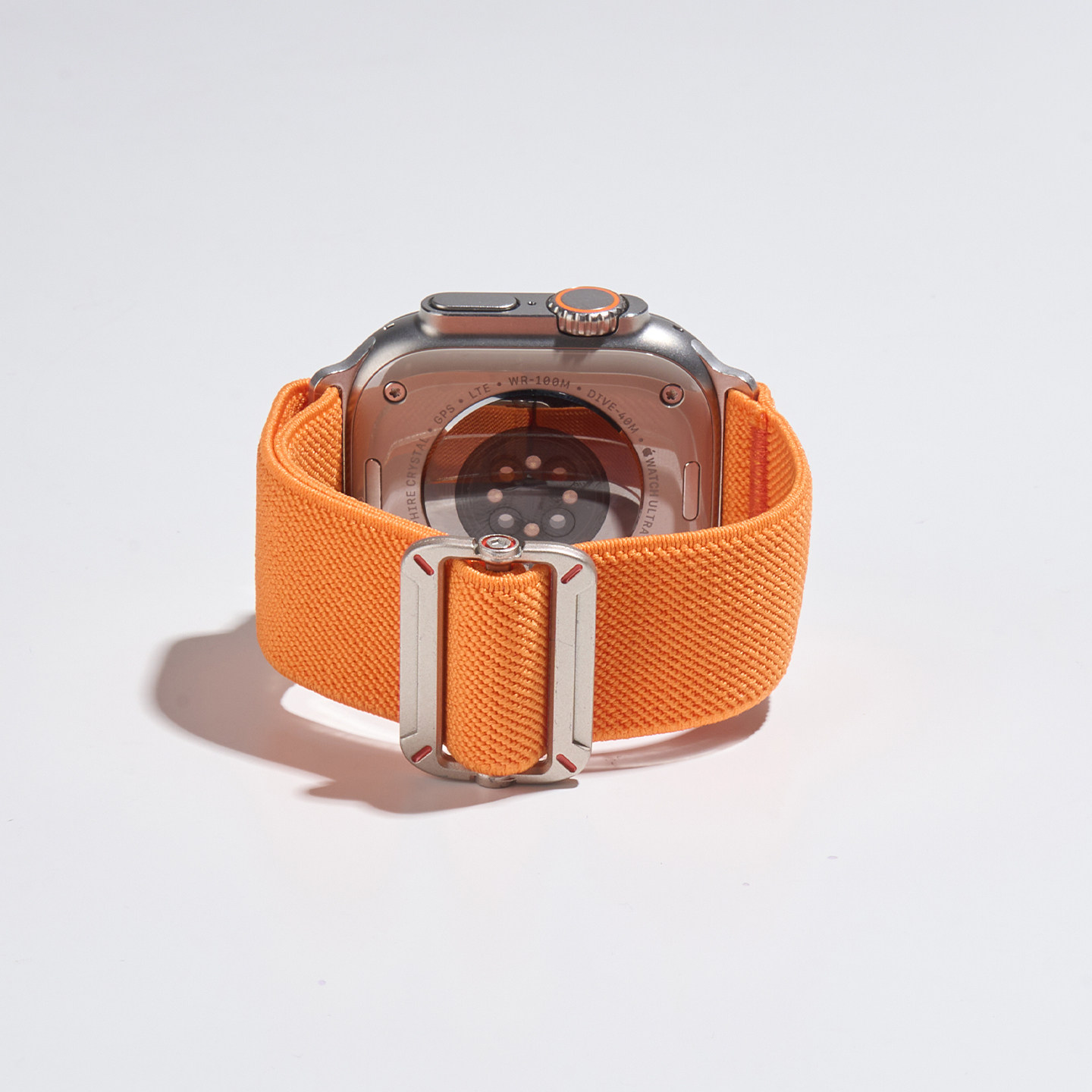 星宇橙｜匠戴适用苹果S11手表S10applewatch编织9表带工装iWatch8透气7尼龙6男款ultra3高级SE运动2弹力1腕带