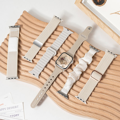 匠戴适用iWatch编织透气尼龙表带