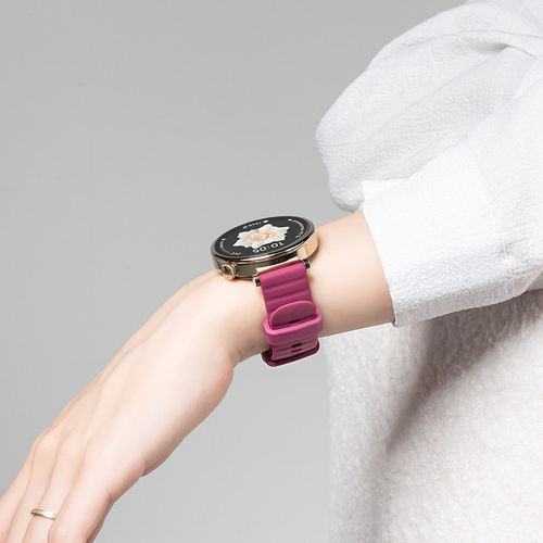 匠戴适用gt7波浪纹硅胶表带