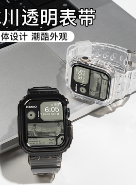 适用iwatch11表带S11苹果S9手表applewatch8智能S10电子一体S7高级7女款10时尚SE3春夏S6新款6运动ultra3创意