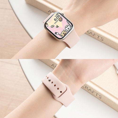 匠戴适用iwatch硅胶智能手表表带