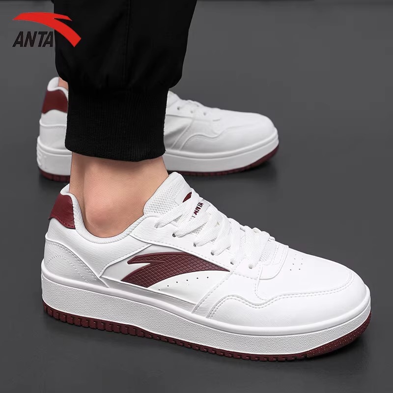 安踏正品男鞋小零感增高休闲板鞋