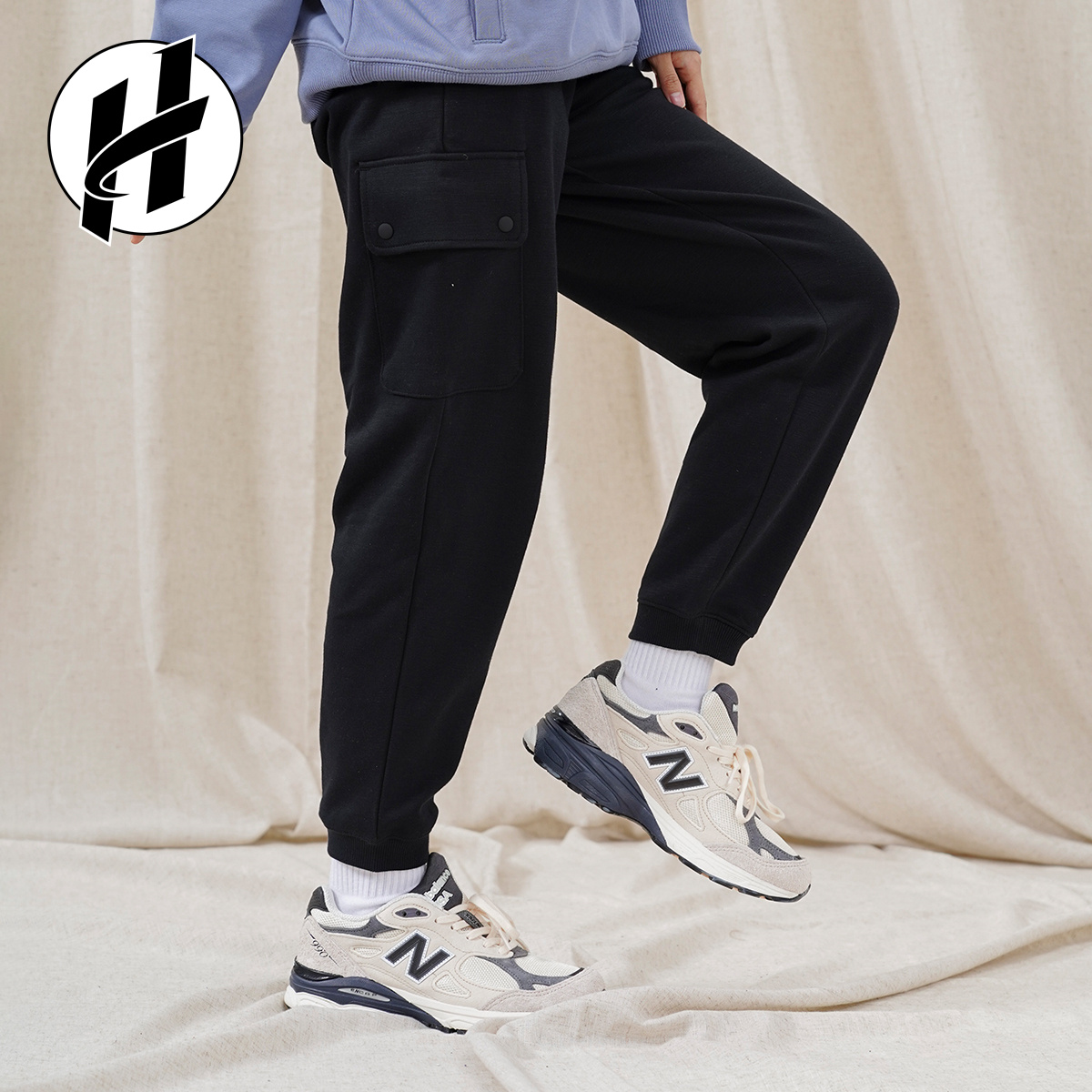 NB运动男女舒适休闲束脚裤