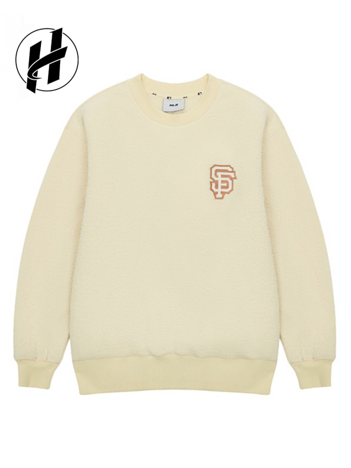 [운동복 정리] MLB 스포츠 커플 스타일 라운드 넥 풀오버 남성 및 여성을 위한 캐주얼하고 다재다능한 스웨트 셔츠