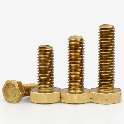 黄铜外六角螺栓丝头钉杆M345