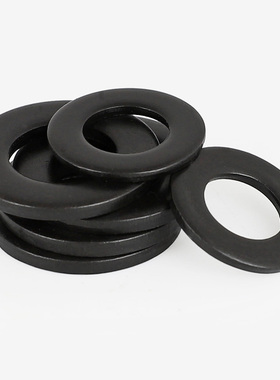 8级黑色平垫片发黑加大垫圈M2M3M4M6M8M12M14M16M18M20M24M27M64