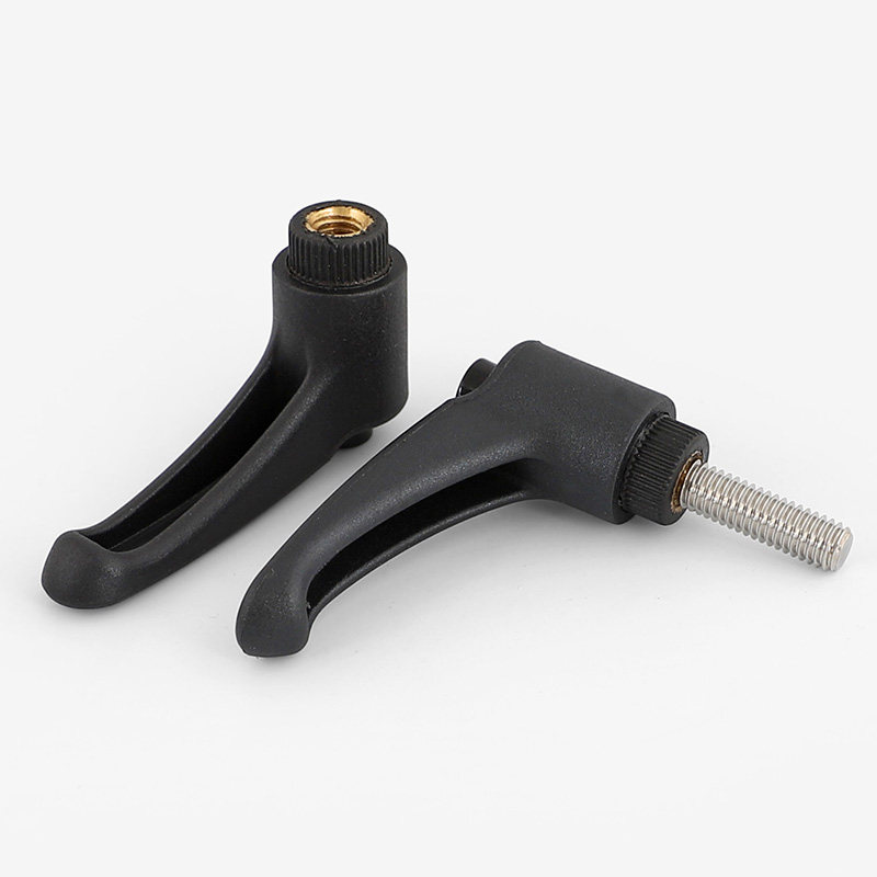 304不锈钢可调位手拧螺丝螺杆手柄螺丝树脂固定把手塑料M5M6M8M12