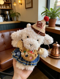 jellycat18cm山羊娃衣曲奇棒棒糖牛仔衣little系列送朋友可爱礼物