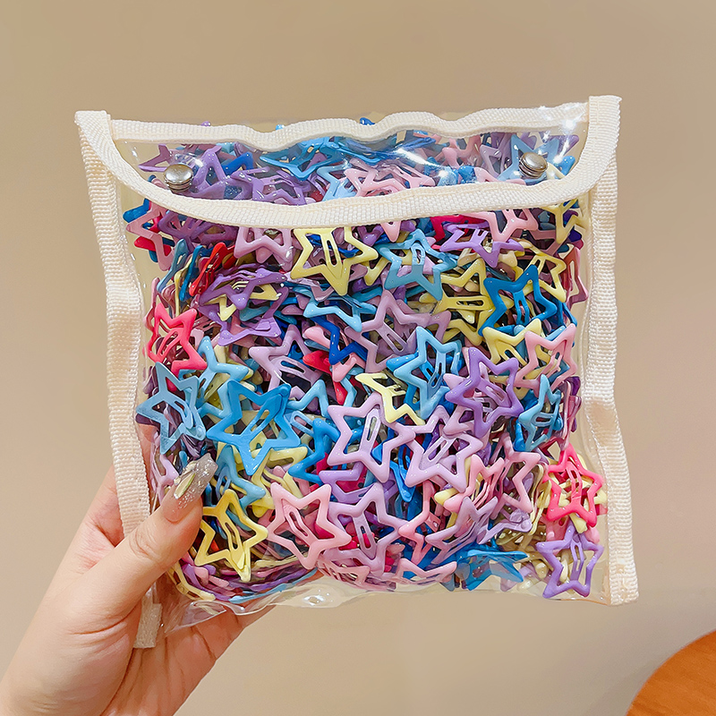 y2k发夹五角星金属发卡